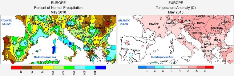 Main Processing Regions: Weather Conditions As Of 6 June intérieur Region De France 2018