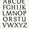 Majuscule Alphabet Inspired By Roman Capitals Stock Vector destiné L Alphabet En Majuscule