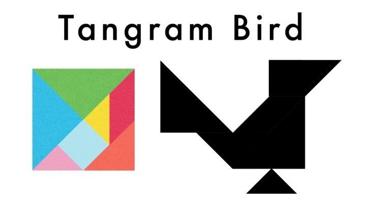 Make This Tangram Bird – Download A Free Tangram Puzzle Sheet In The Video  Description pour Tangram Simple