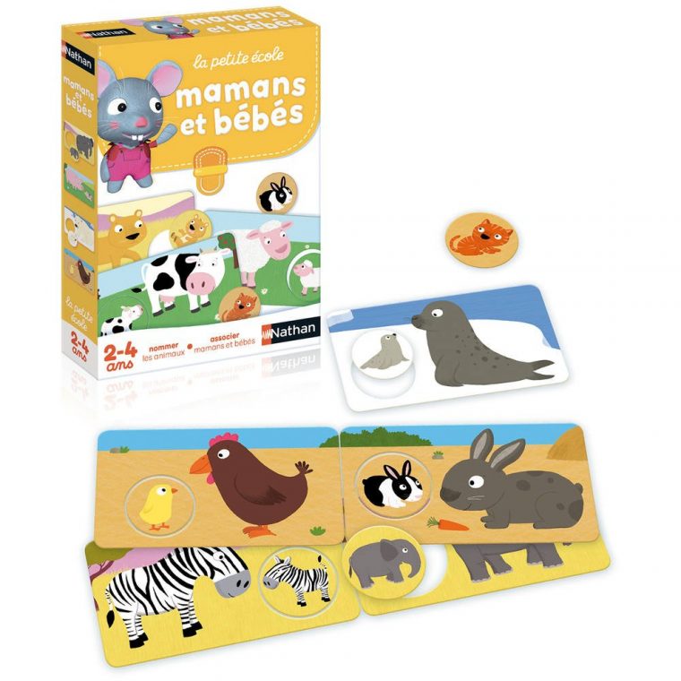 Maman Et Bebe Animaux intérieur Apprendre Les Animaux Pour Bebe