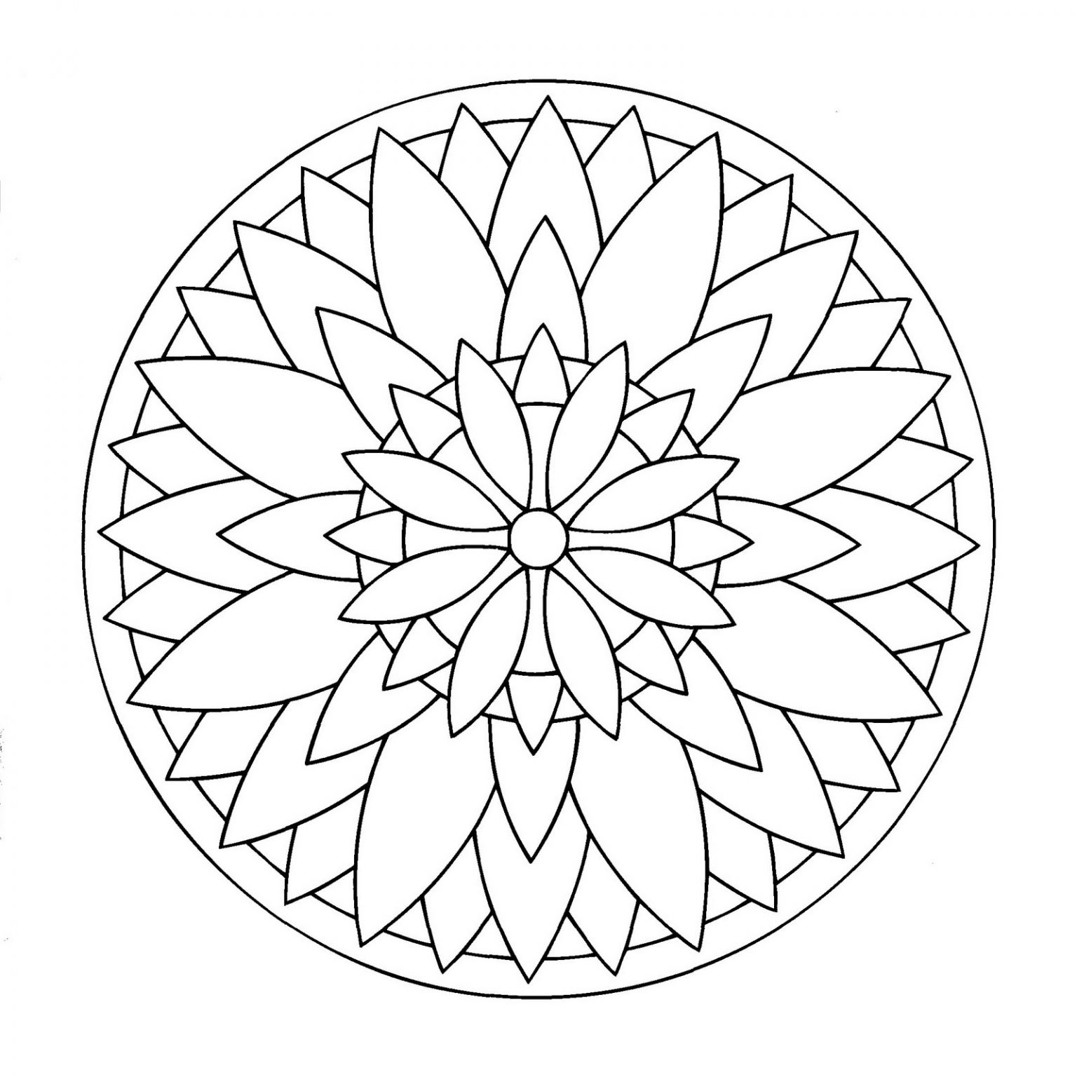 Superbe Mandala Représentant Un Très Jolie Fleur. Très serapportantà