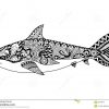 Mandala Requin - Recherche Google | Requin, Art Design, Mandala à Coloriage Requin Blanc Imprimer