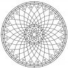 Mandala To Download Rosace - Simple Mandalas - 100% Mandalas encequiconcerne Image De Rosace