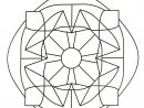 Mandalas A Imprimer Gratuit 43 - Mandalas De Difficulté dedans Dessin Symétrique A Imprimer