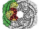 Mandalas - Coloriages Difficiles Pour Adultes concernant Coloriage De Mandala Difficile A Imprimer