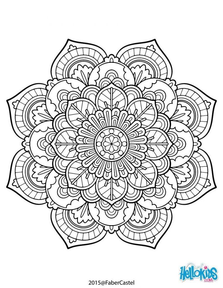 Mandalas Para Imprimir Y Colorear (6) | Coloriage Gratuit concernant Jeux De Coloriage De Rosace