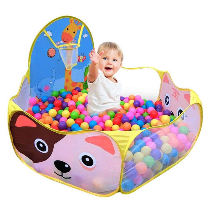 Manège Pour L’Arène D’Enfants Bébé Garçons Filles Ocean Boule Pit Pool Jeu  De Bébé Tente De Jouer Avec Panier De Basket Un Parc Pour Bébé pour Jeux Pour Bébé En Ligne