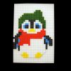 Manufacture Du Pixel Auf Twitter: &quot;un Petit Pingouin De Noël serapportantà Dessin Pixel Noel