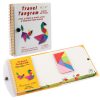 Manyetik Seyahat Tangram Kitap Oyun Tangrams Tangoes Meydan Iq Eğitici  Oyuncak Bulmacalar destiné Tangram Simple