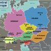 Map Of Central Europe With Capitals For Each Country intérieur Carte Europe De L Est