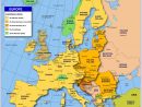 Map Of Europe - Member States Of The Eu - Nations Online Project encequiconcerne Capitale Union Européenne