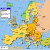Map Of Europe - Member States Of The Eu - Nations Online Project encequiconcerne Carte De L Europe Et Capitale