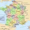 Map Of French Regions | Carte De France Département, Les tout Carte Des Régions Et Départements De France À Imprimer