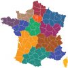 Maps Of The Regions Of France intérieur Départements Et Régions De France