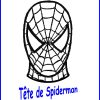 Marionnette Spiderman : Sa Tête tout Tete Spiderman A Imprimer