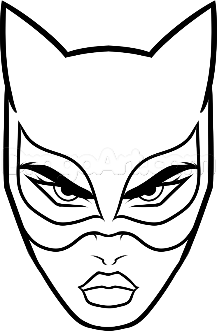 Masque Catwoman À Imprimer - Recherche Google | Masque concernant Masque De Catwoman A Imprimer