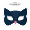 Masque De Chat | Masque Chat, Masque Et Masque A Imprimer destiné Masque De Catwoman A Imprimer