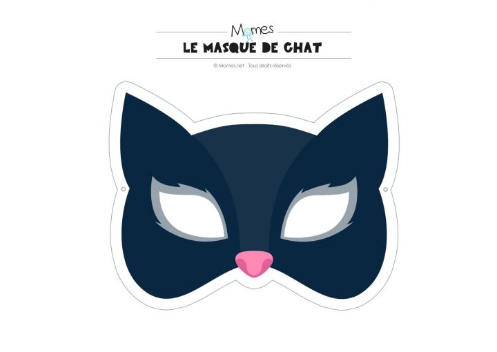 Masque De Chat | Masque Chat, Masque Et Masque A Imprimer destiné Masque De Catwoman A Imprimer