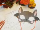 Masque D'halloween À Imprimer : La Chauve-Souris ! pour Masque Enfant A Colorier