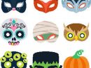 Masque D'halloween : Idées Et Conseils Pour Le Fabriquer avec Dessin D Halloween Facile A Dessiner