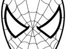 Masque Spiderman A Colorier Découpage A Imprimer à Masque Enfant A Colorier