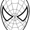 Masque Spiderman A Colorier Découpage A Imprimer | Visage serapportantà Visage À Colorier