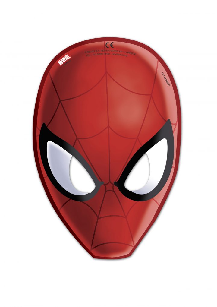 Masque Spiderman avec Masque Spiderman A Imprimer