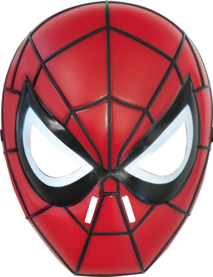 Masque Spiderman™ Rigide Enfant concernant Masque Spiderman A Imprimer