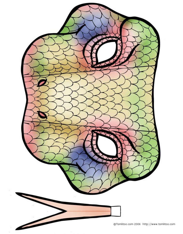 Masques D'animaux À Imprimer Et Colorier Pour Les Enfants concernant Masques Animaux À Imprimer