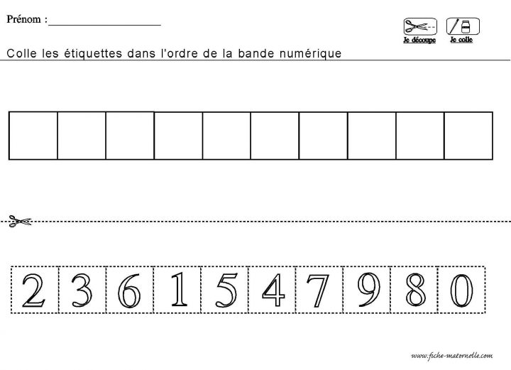 Maternelle : La Bande Numérique En Moyenne Section Et Grande tout Moyen Section Maternelle Exercice