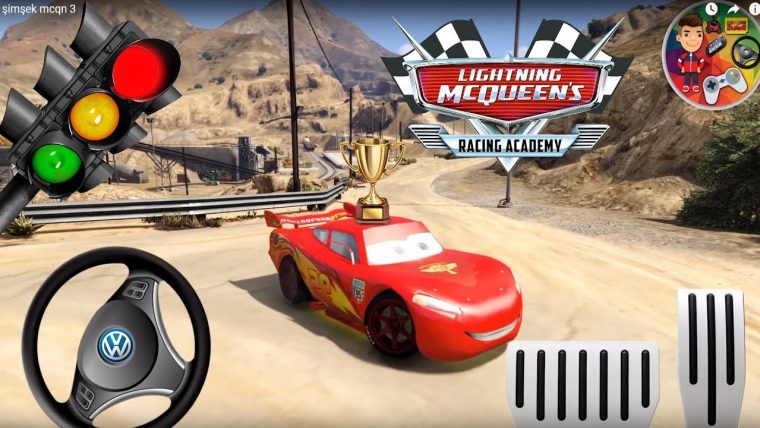 Mcqueen Cars 3 Dağ Yarışı Araba Oyunları / Mountain Racing Car Games /jeux  De Voiture De Course pour Jeux De Voiture De Cours