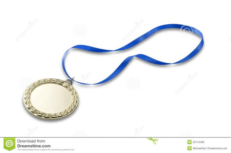 Médaille 2 De Jeux Olympiques D'or Avec Le Chemin De encequiconcerne Jeux De Découpage