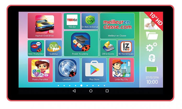 Meilleure Tablette Tactile Éducative Pour Enfant 7 Ans Et Plus intérieur Tablette Enfant Fille