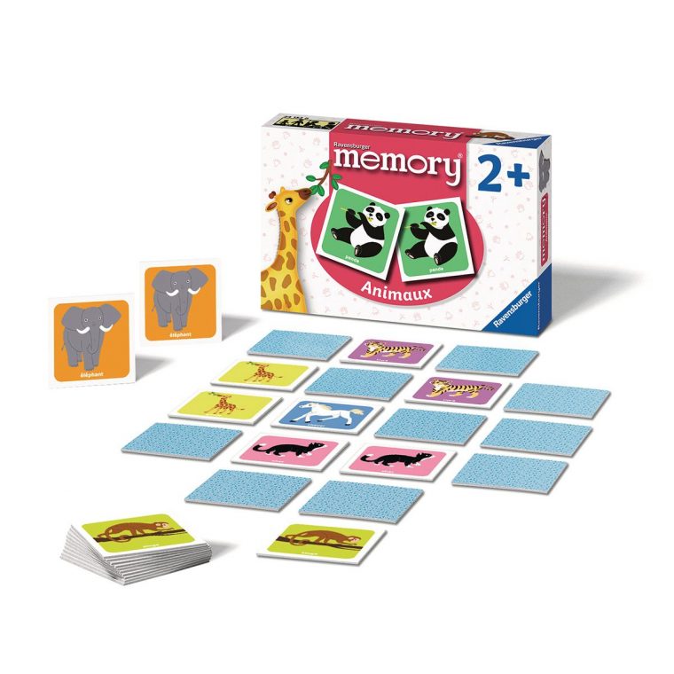 Memory Animaux – Jeux De Société Et Puzzles – La Grande Récré intérieur Jeu Memory Enfant