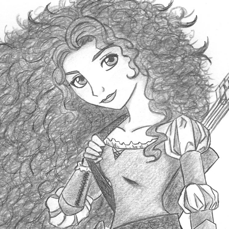 Merida (Rebelle) [Maj] | Les Trésors D'ayuna avec Dessin De Rebelle