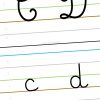 Mes Affichages Alphabet Et Écriture - Cursive Dumont - La intérieur Alphabet Majuscule Et Minuscule