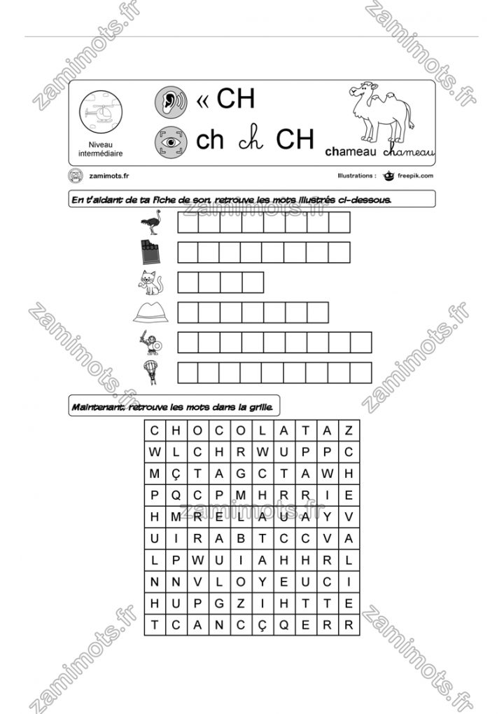 Mes Fiches De Phonologie | Mots Meles, Lecture Et Atelier à Mot Croisé Cp