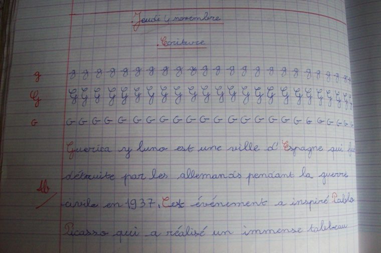 Mes Fiches D'écriture – Les Trouvailles De Karinette serapportantà Exercice D Écriture Ce2