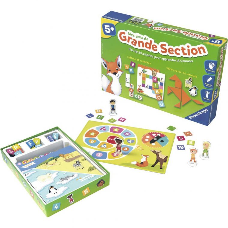 Mes Jeux De Grande Section avec Jeux Educatif Grande Section