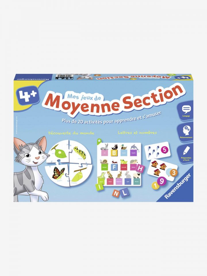 Mes Jeux De Moyenne Section – Ravensburger Bleu – Ravensburger à Tangram Moyenne Section