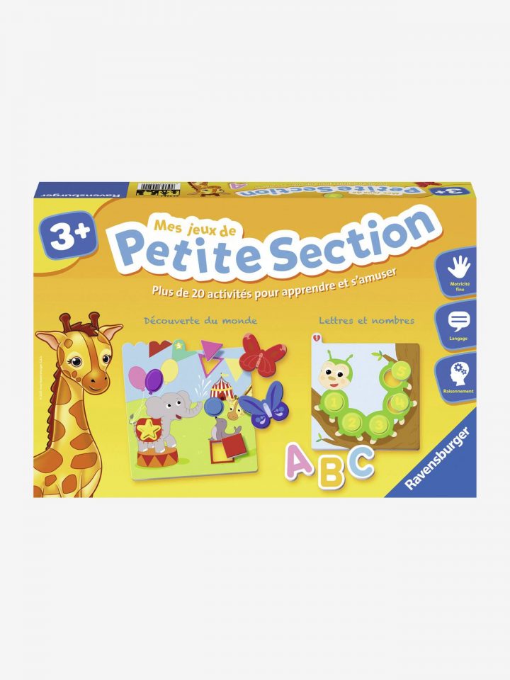 Mes Jeux De Petite Section – Ravensburger Jaune – Ravensburger dedans Jeux Maternelle Petite Section Gratuit