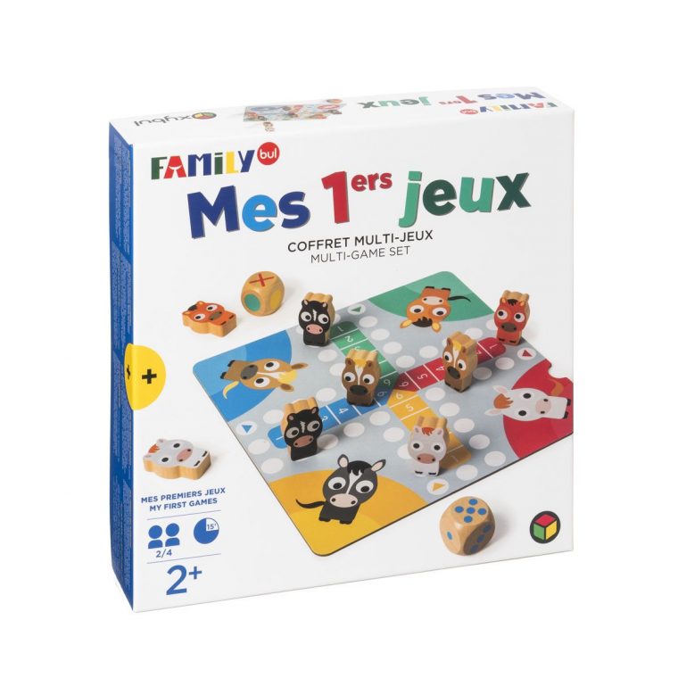 Mes Premiers Jeux De Société Familybul Création Oxybul dedans Jeux Pour Enfant De 6 Ans