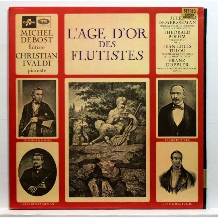 Michel Debost / Christian Ivaldi L'age D'or Des Flutistes / Golden Age Of  The Flutists à Mineur D Or