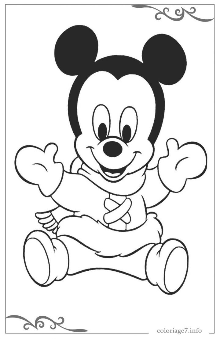 Mickey Mouse Dessins Pour Colorier En Ligne Gratuits dedans Dessin À Colorier En Ligne Gratuit