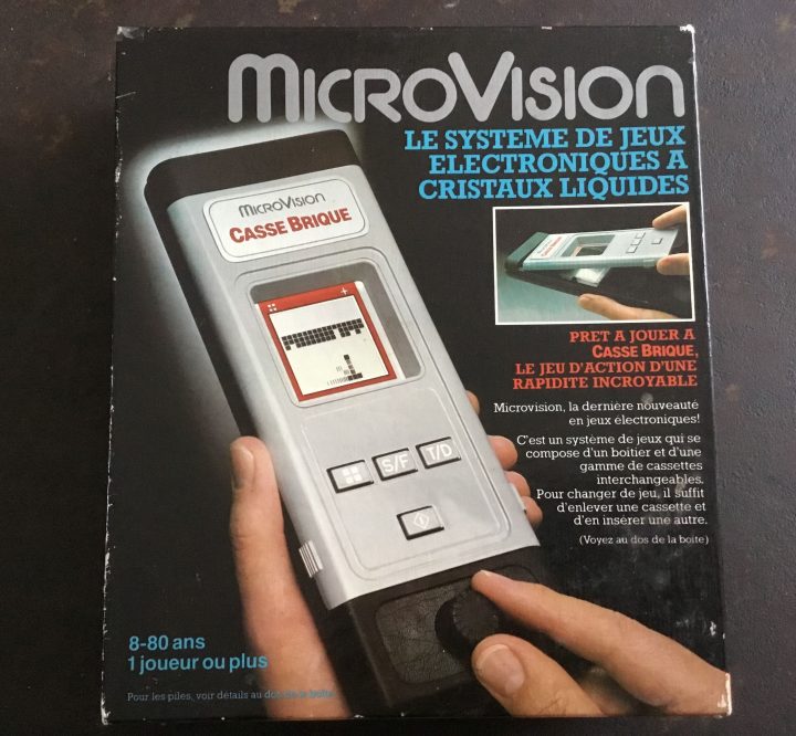 Micro Vision 1979 Mb Casse Brique | Casse Brique, Jeux concernant Jeu Casse Brique