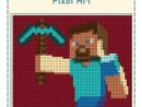 Minecraft Dessin Pixel A Imprimer Et A Colorier pour Jeux De Dessin Pixel Art Gratuit