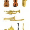 Miniatures En Plastique Toobs-Musical Instruments: Amazon.fr dedans Jeu Des Instruments De Musique