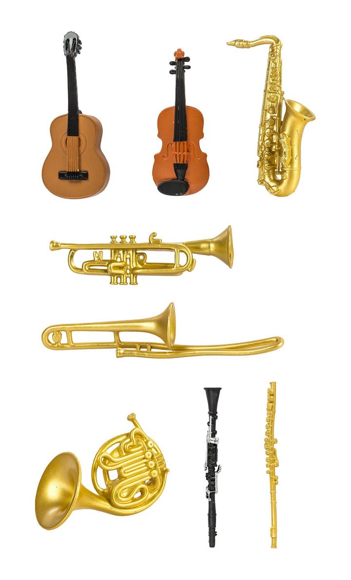 Miniatures En Plastique Toobs-Musical Instruments: Amazon.fr dedans Jeu Des Instruments De Musique