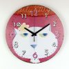 Mode Horloge Salon Muet Horloge Personnalisée Horloge À à Dessin D Horloge