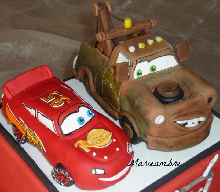 Modelage Martin Et Flash Mcqueen (Cars) – Le Blog De Marieambre concernant Flash Mcqueen Martin